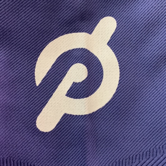 Peloton NUX lilac legging pants fun textured striped stretch sz M - Picture 5 of 8